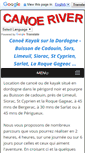 Mobile Screenshot of canoe-river.com